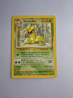 Pokemon TCG Victreebel Holo Rare Unlimited Jungle Base Set 2 - Image 1