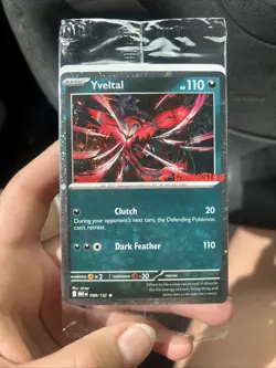 Sealed Yveltal 088/132 Holo Mega Evolution Pokemon Tcg GAMESTOP STAMPED PROMO! - Image 1