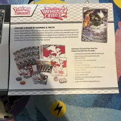 Pokemon Black Bolt and White Flare Pokemon Center ETB Sealed Elite Trainer Box's - Image 5