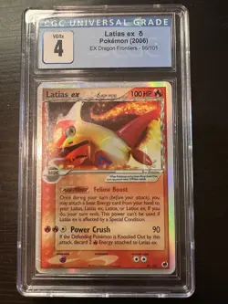 Pokemon TCG Latias ex (Delta Species) - Dragon Frontiers (DF) 95/101 CGC 4 - Image 1