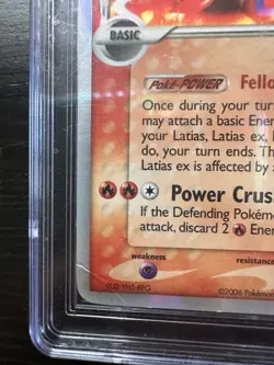 Pokemon TCG Latias ex (Delta Species) - Dragon Frontiers (DF) 95/101 CGC 4 - Image 2