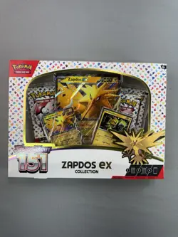Pokemon TCG Scarlet & Violet 151 Zapdos EX Collection Box NEW SEALED - Image 1