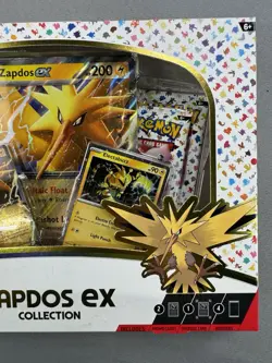 Pokemon TCG Scarlet & Violet 151 Zapdos EX Collection Box NEW SEALED - Image 3