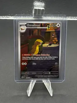 Gumshoos 153/132 Full Art Holo Illustration Rare Mega Evolution Pokemon 2025 - Image 1