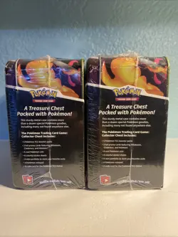 2 Pokemon TCG SW&SH Vivid Voltage Treasure Collector Chest Factory Sealed - Image 3