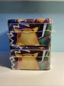 2 Pokemon TCG SW&SH Vivid Voltage Treasure Collector Chest Factory Sealed - Image 5