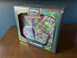 Pokemon TCG VMAX Dragons Premium Collection Box, Contains Evolving Skies Pack - Image 1