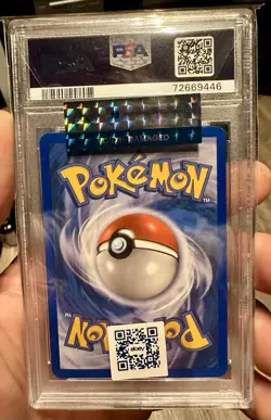 2007 POKEMON EX POWER KEEPERS #6 CHARIZARD-REVERSE FOIL PSA 9 - Image 2