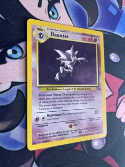 Haunter - 6/62 Fossil Unlimited Holo Rare Pokemon - MP - Image 2