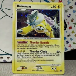 Pokemon TCG Raikou Pokemon Promos 16/132 Cracked Ice Holo - Image 1