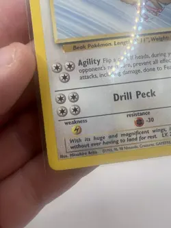 Pokemon TCG Fearow Jungle 36/64 Regular Unlimited Uncommon LP - Image 5