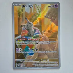 Pokemon TCG Mimikyu SVP075 Black Star Promo NM - Image 1
