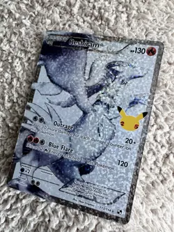 Reshiram 113/114 Celebrations Classic Collection Pokemon 2021 - Image 3
