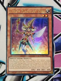 Lemon Magician Girl Yu-Gi-Oh! MVP1-EN051 1st Ultra Rare - Image 1