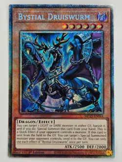 Yu Gi Oh - MP25-EN044 Bystial Druiswurm - Starlight Rare - Image 1
