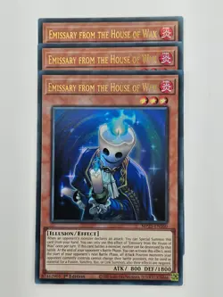 Yu Gi Oh - 3x MP25-EN160 Emissary from the House of Wax - Ultra Rare - Image 1