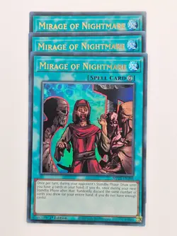 Yu Gi Oh - 3x MP25-EN298 Mirage of Nightmare - Ultra Rare - Image 1