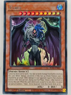 Yu Gi Oh - BLC1-EN027 Yubel - Silver Ultra Rare - Image 1