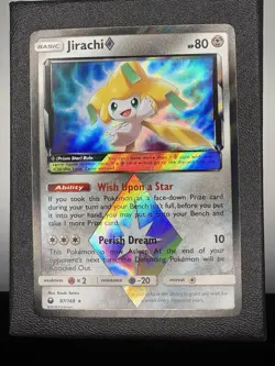 Jirachi 97/168 Celestial Storm Prism Star Prism Rare Holo Card Pokemon TCG NM - Image 1