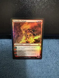 MTG Chandra Nara Foil Magic the Gathering Card Used - Image 1