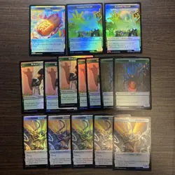 MTG Spider Man Token Foil Set of 15 English Version Collectible Card - Image 1