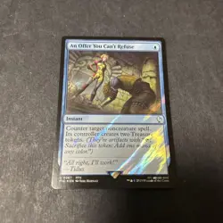 An Offer You Cant Refuse English Card Magic The Gathering Foil MTG Used - Image 1