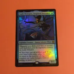 MTG Lady Octopus the Outstanding Inventor FOIL English MTG Marvel Spider Man Use - Image 1