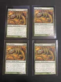 MtG 4x Simic Basilisk Dissension Magic The Gathering (Mutant) - Image 1