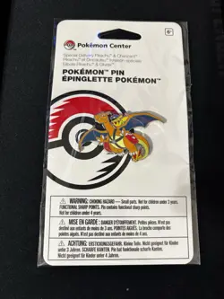 Special Delivery Charizard Pin w/ Pikachu Pokemon Center Exclusive RARE OOS - Image 1
