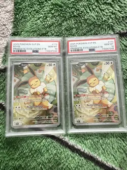 PSA 10 Sequential Set 2025 POKEMON SVP EN-SV BLACK STAR PROMO #173 EEVEE - Image 1