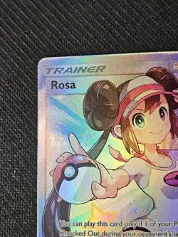 Rosa - 236/236 - Pokemon TCG Cosmic Eclipse S&M Full Art Ultra Rare Card NM-M - Image 2