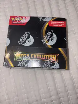 Pokemon TCG Mega Evolution BOOSTER BOX Factory Sealed 36 Packs + Promo - Image 1