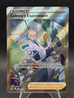 Pokemon Crown Zenith Galarian Gallery Colress's Experiment GG59/GG70 Full Art - Image 1