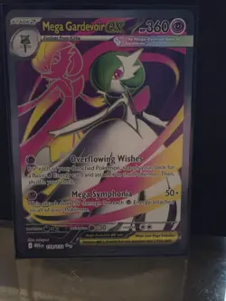Mega Gardevoir ex 159/132 Full Art Pokemon Mega Evolution NM/Mint Pack Fresh - Image 1