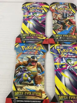 Mega Evolution Sleeved Booster Packs Sealed Packs 9 Included New Pokemon Cards - Image 5