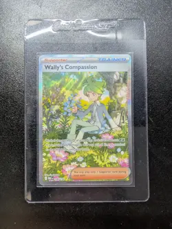 Wally's Compassion 186/132 Pokemon Mega Evolution SIR - Image 1