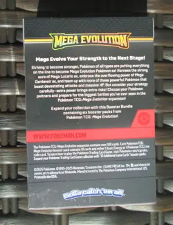 Pokemon TCG: Mega Evolution Factory Sealed Booster Bundle Box IN HAND x6 Packs - Image 2