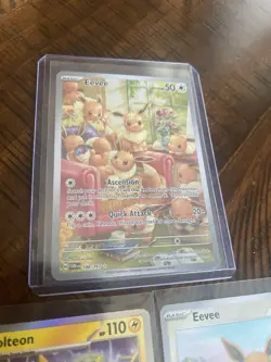 Eevee 188/167 Pokemon Twilight Masquerade Illustration Rare - Image 1