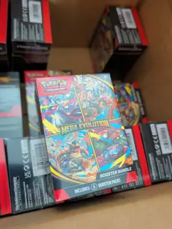Lot Of 12 Pokemon Mega Evolution Booster Bundles Sealed On Hand - Image 3