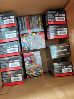 Lot Of 12 Pokemon Mega Evolution Booster Bundles Sealed On Hand - Image 4