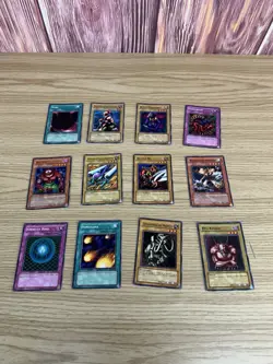 Yugioh Vintage Lot Of 12 Yu-Gi-Oh! Cards! - Image 1