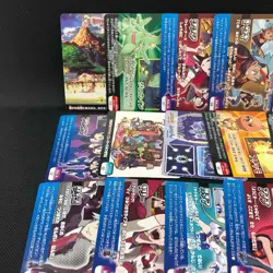 Set 25 Torchic Mudkip Slaking Pokemon Scrap Card Vintage Nintendo Japanese 2014 - Image 3