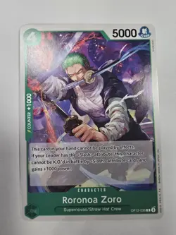 Roronoa Zoro (036) OP12-036 Legacy of the Master Regular One Piece Card Game - Image 1