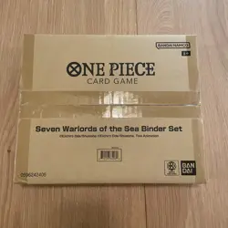 One Piece Card Game “Seven Warlords of the Sea Binder Set” Sealed / New - Image 1