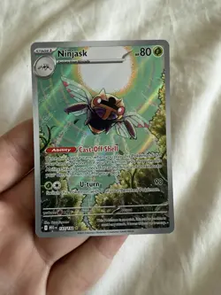 Ninjask 137/132 Pokemon Card Illustration Rare Mega Evolutions - Image 1