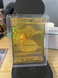 Pokemon Mega Gardevoir EX Gold Card Holo Rare 187/132 Mega Evolutions NM - Image 1