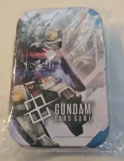 Bandai Gundam Card Game Official Damage Counter Dice 01 Tin Case Japan Limited - Image 2