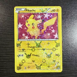 Pikachu RC7/RC25 And Eevee RC14/RC25 Radiant Collection Holo Cards - Image 1