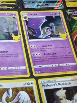 (20) 2021 POKEMON Celebrations 25th Anniversary Cards - Lunala 015/025 Holo LOT - Image 1