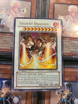 Yugioh Cards | Trident Dragion RGBT-EN043 1st Edition - Image 1